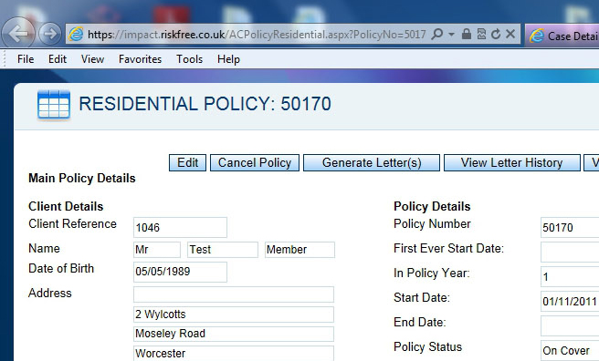 Insurance Software